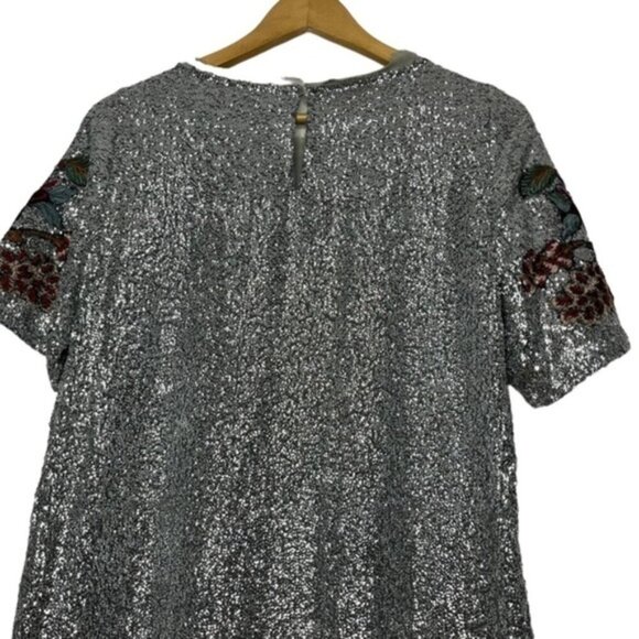 Zara Alexis ASO  Schitts Creek Sequin Mini Dress Women Size XS - Picture 9 of 11